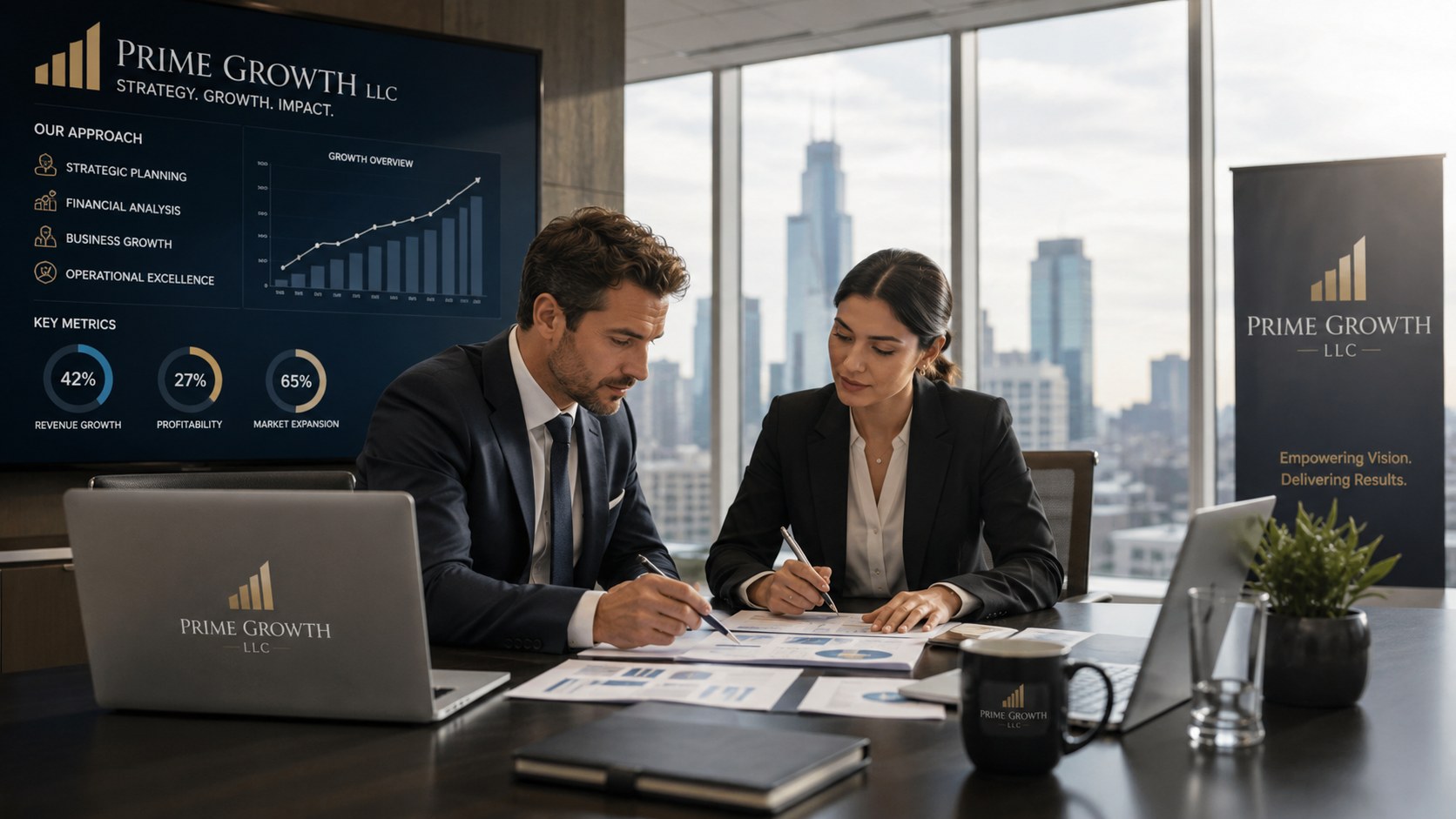 Prime Growth LLC consulting strategy session